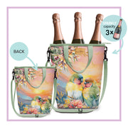 Lisa Pollock Insulated Cooler Bag Sunset Love Birds - CCB29