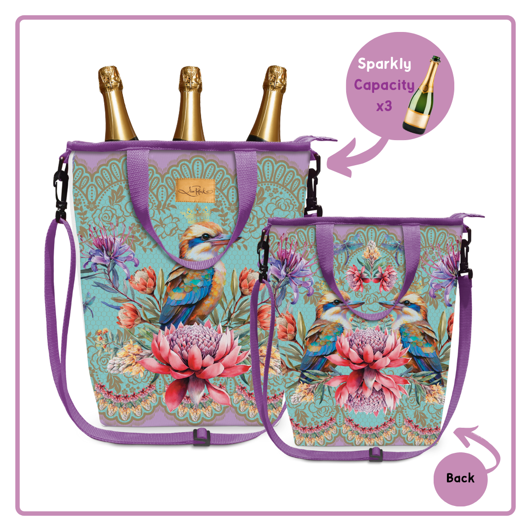 Lisa Pollock Insulated Cooler Bag Vintage Kookas - CCB34