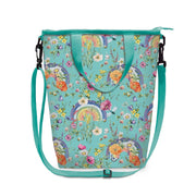 Lisa Pollock Insulated Cooler Bag  Wildflower Rainbows - CCB13