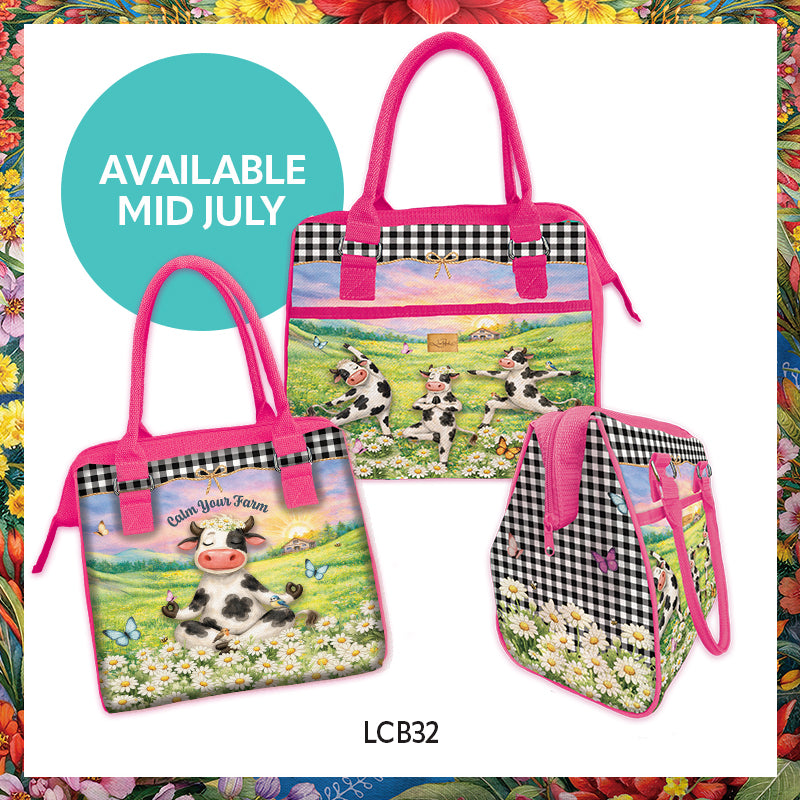 Lisa Pollock Lunch Cooler Bag Calm your Farm - LCB32