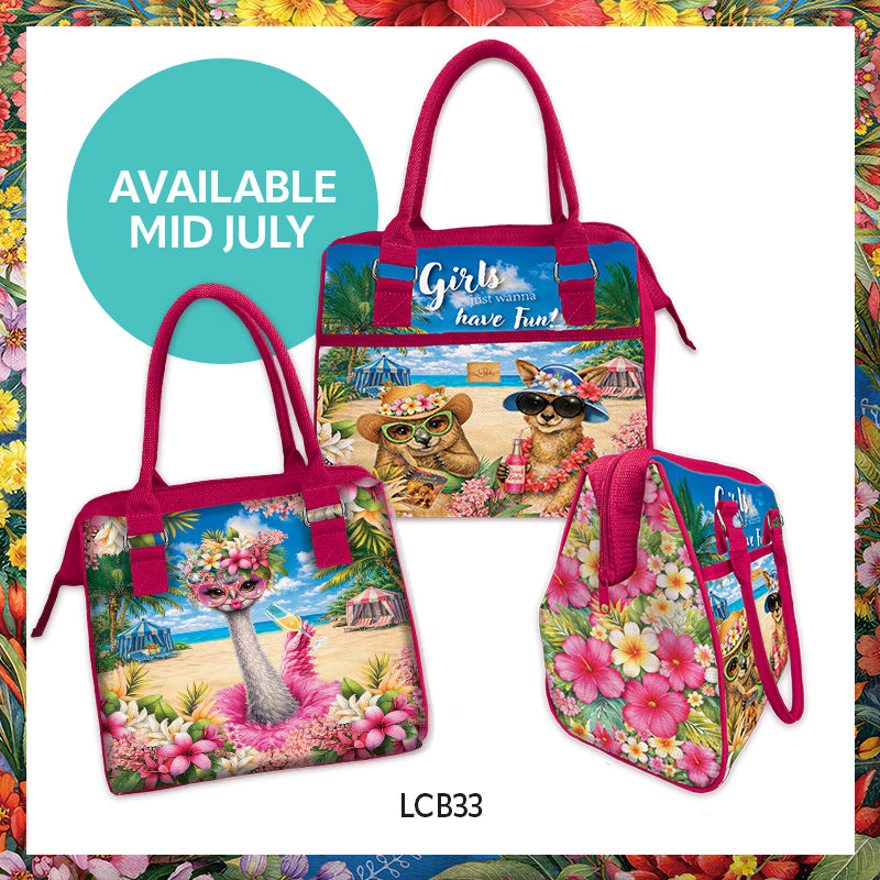 Lisa Pollock Lunch Cooler Bag Girls on Tour - LCB33