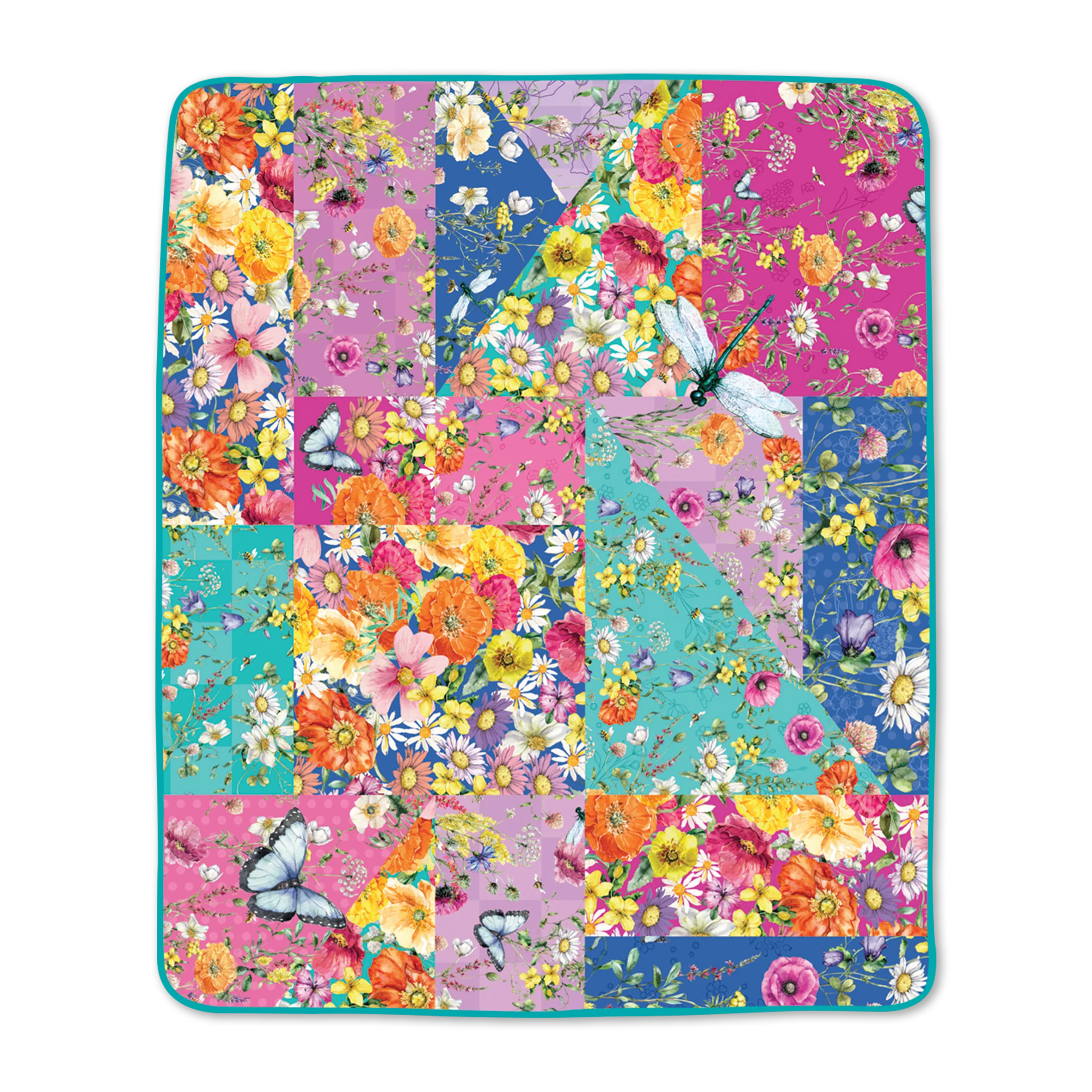 Lisa Pollock Picnic Rug Wildflower Patch PRUG10