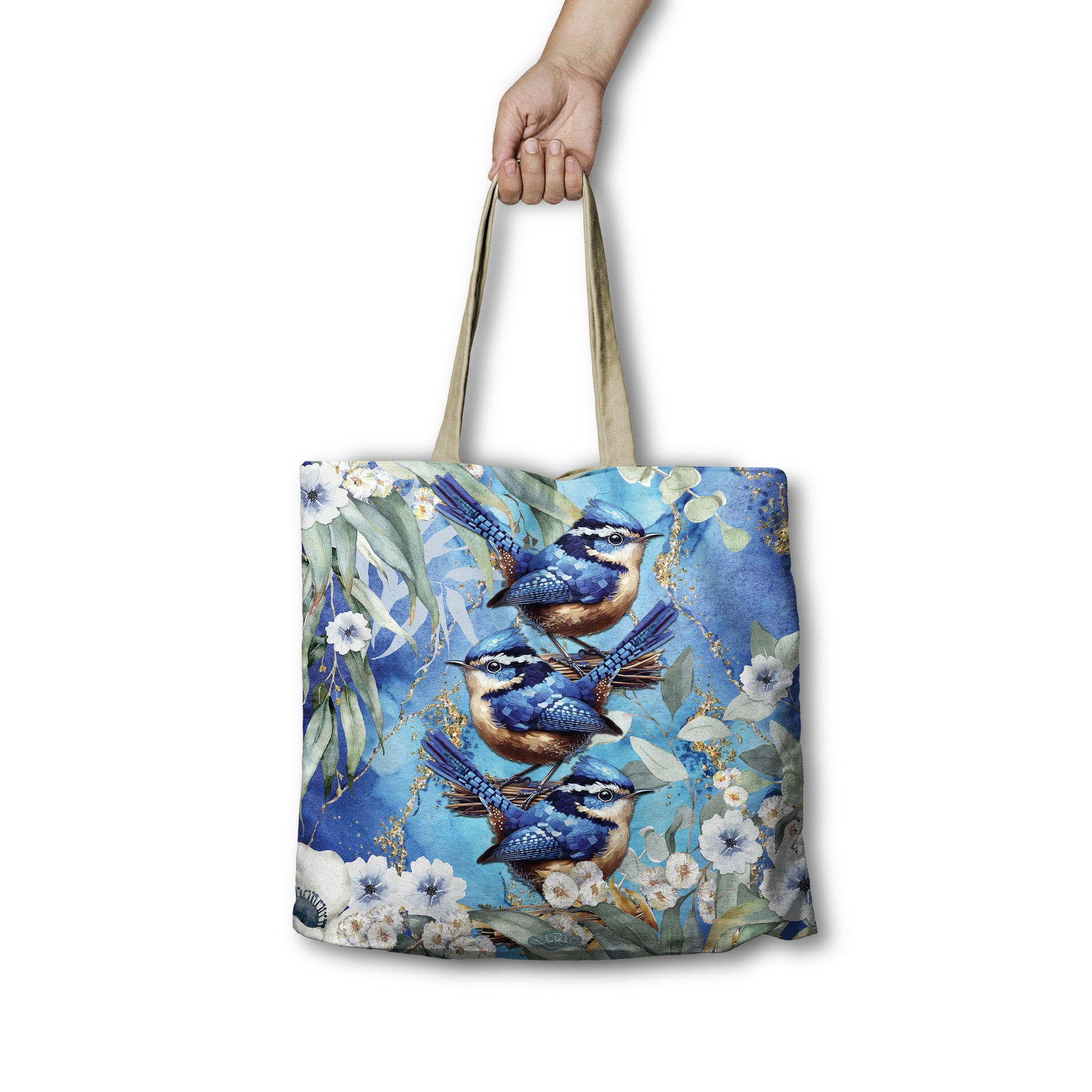 Lisa Pollock Shopping Bag - Cheeky Wrens RSB94