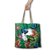 Lisa Pollock Shopping Bag - Green Frog RSB21