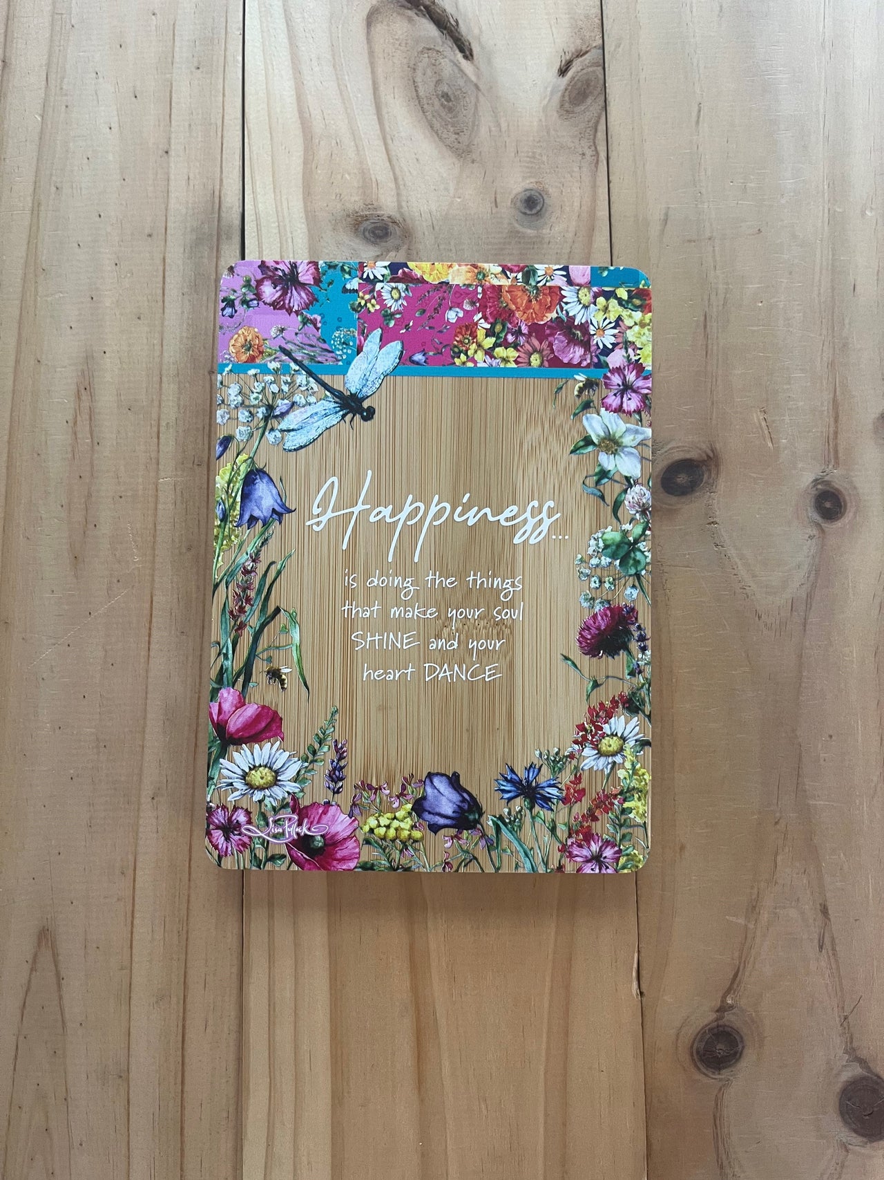 Lisa Pollock Wooden Plaques Happiness BAP59