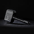 Metal Thor Hammer Fidget Spinner - Black