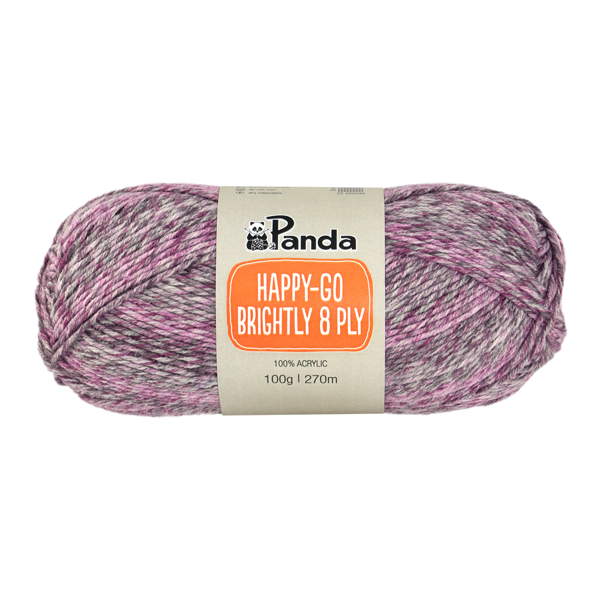 Panda Happy-Go-Brightly 8 Ply