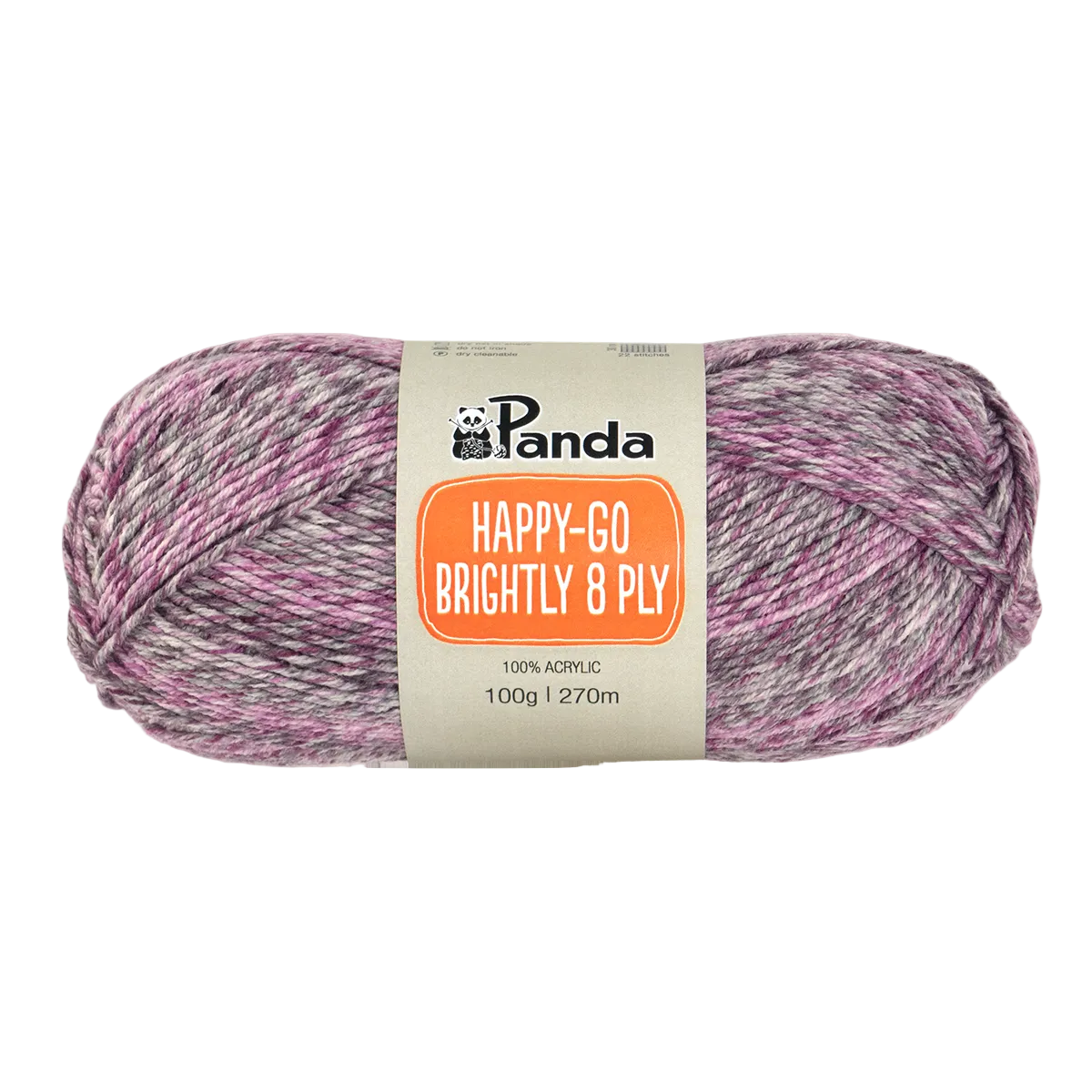 Panda Happy-Go-Brightly 8 Ply