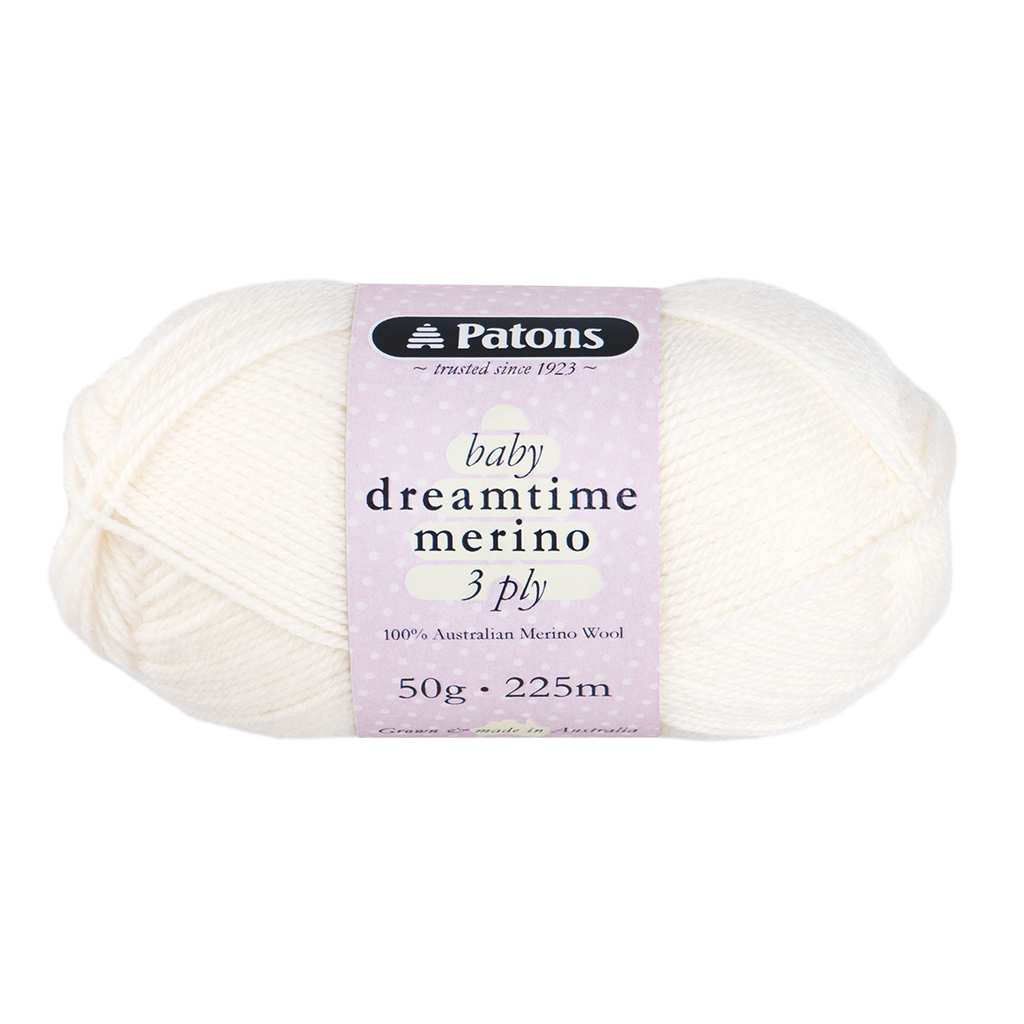 Patons Baby Dreamtime Merino 3 ply