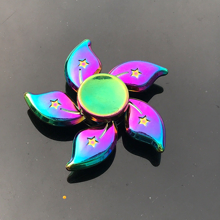 Rainbow Bauhinia Metal Fidget Spinner