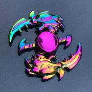 Rainbow Colourful Ferocious Metal Fidget Spinner
