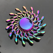 Rainbow Colourful Rice Metal Fidget Spinner