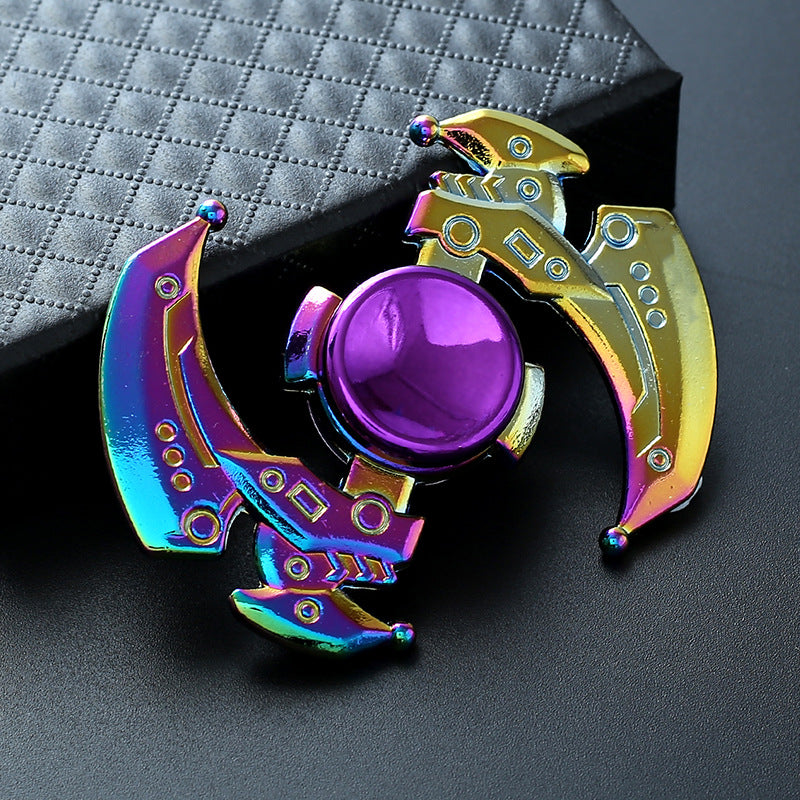 Rainbow Mechanical Pioneer Metal Fidget Spinner