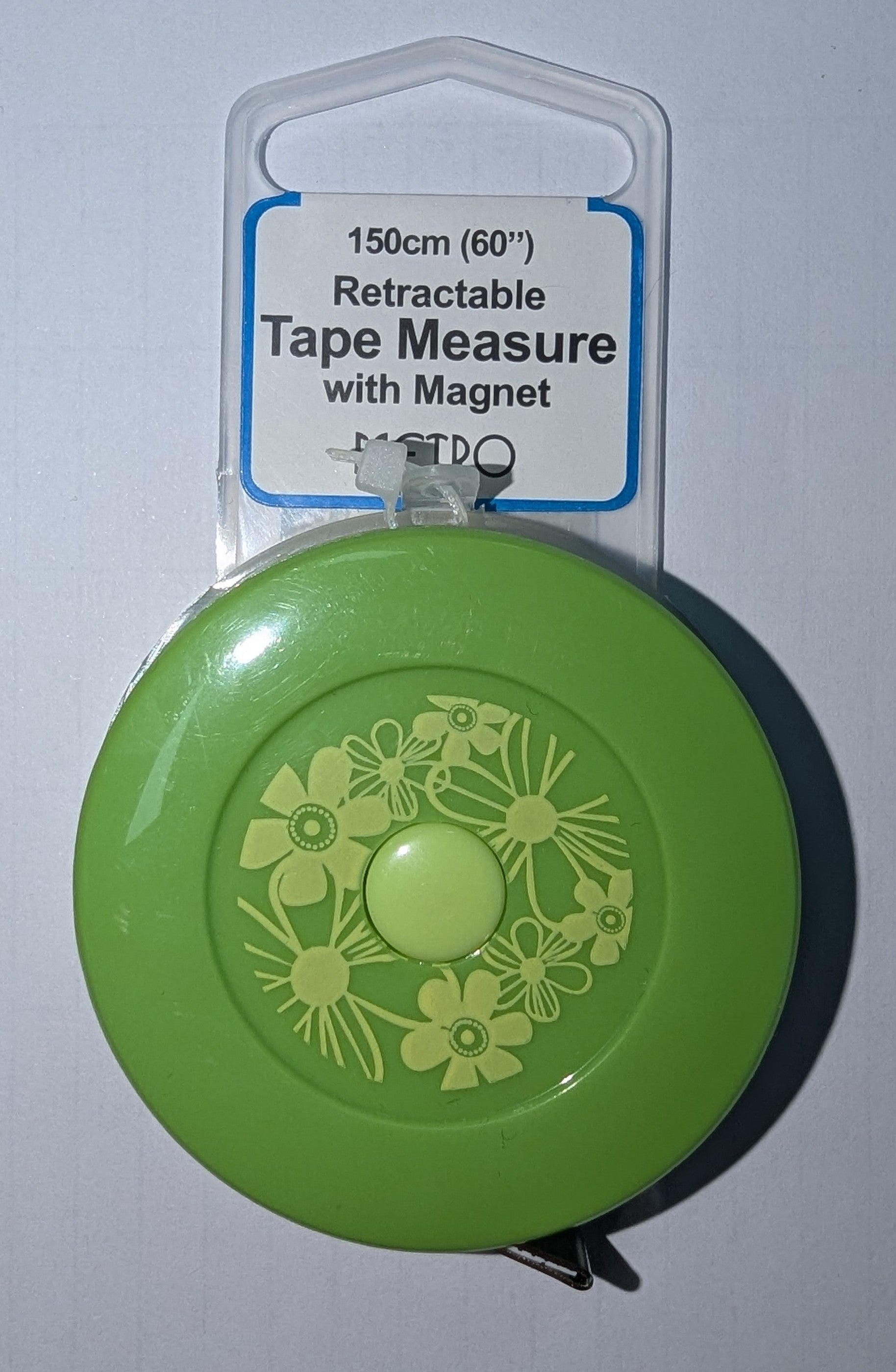 Retractable Tape Measure - Green