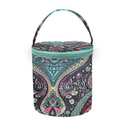 Single Ball Project Bag - Paisley Print 6
