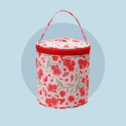 Single Ball Project Bag - Pink Blossoms 8