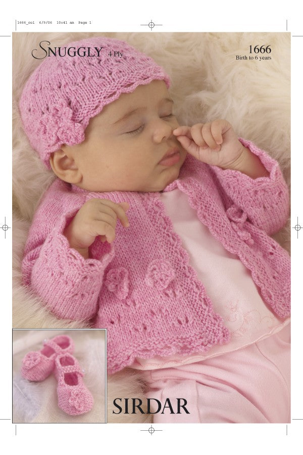 Leaflet 1666 - Sirdar Snuggly 4 Ply - Mooroolbark Wool