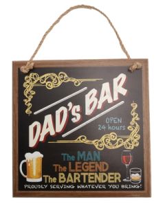 AHS003 Dad's Bar Sign