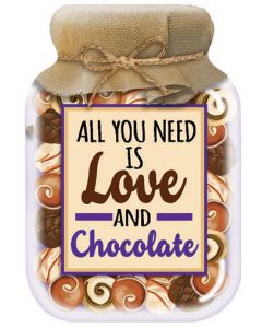 All You Need Chocolate Magnet - KMAG031 - Mooroolbark Wool