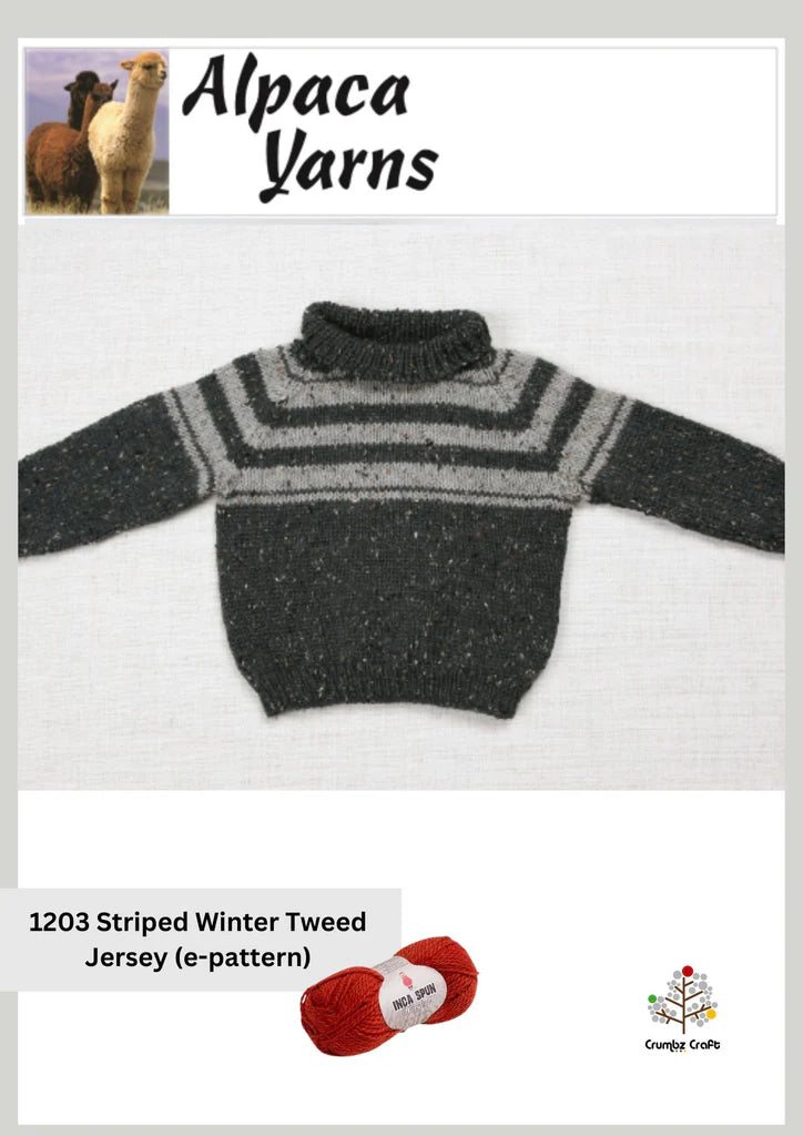 Leaflet 1203 - Alpaca Yarns 10 Ply