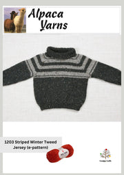 Leaflet 1203 - Alpaca Yarns 10 Ply