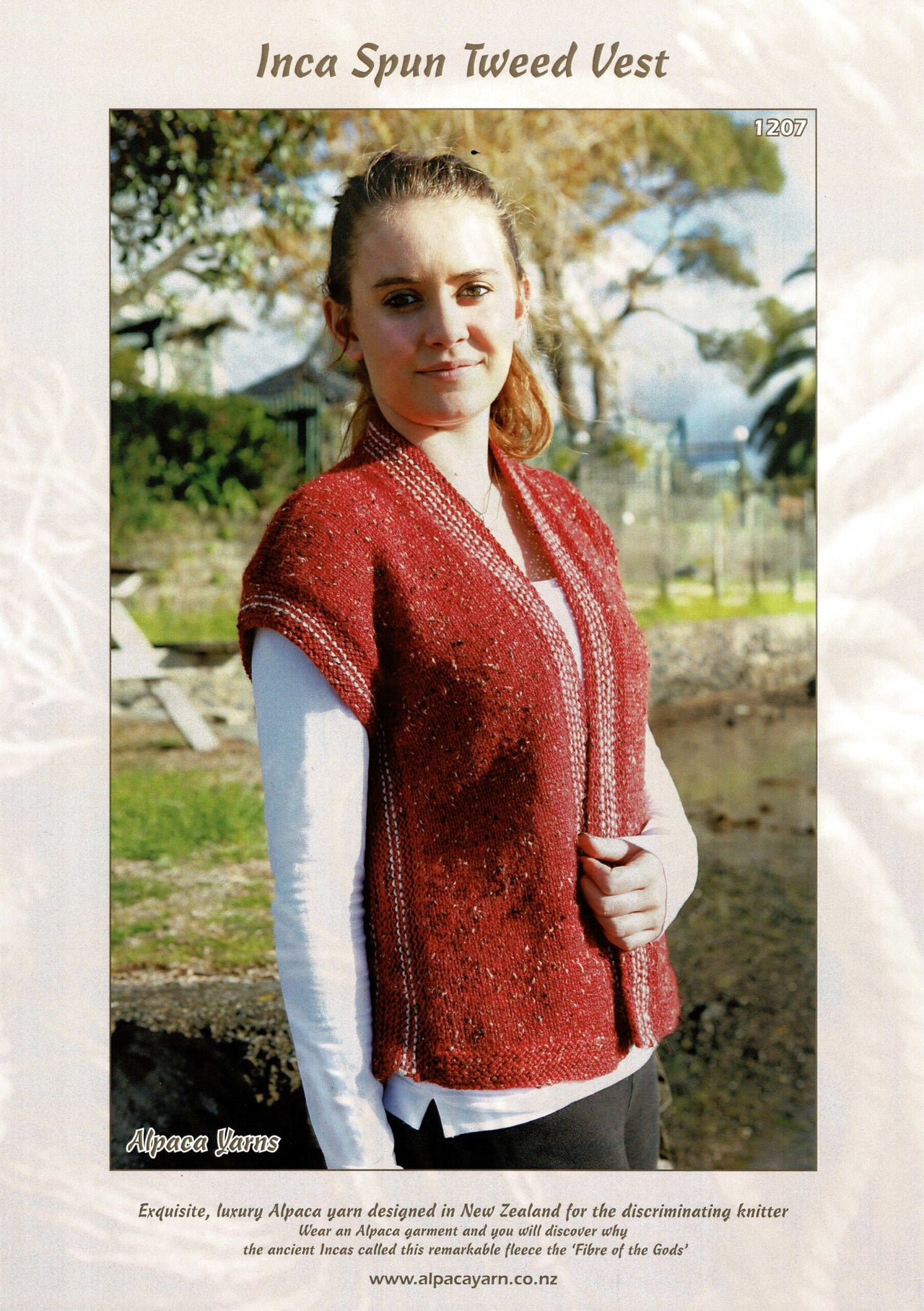 Leaflet 1207 - Alpaca Yarns 10 Ply