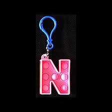 Alphabet Keyring-N - Mooroolbark Wool