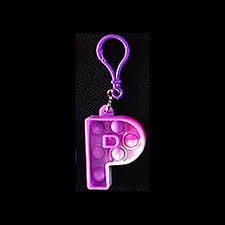 Alphabet Keyring-P - Mooroolbark Wool