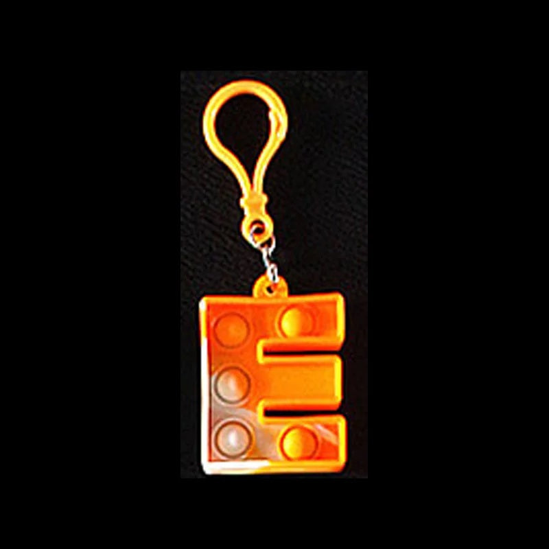 Alphabet Keyring E