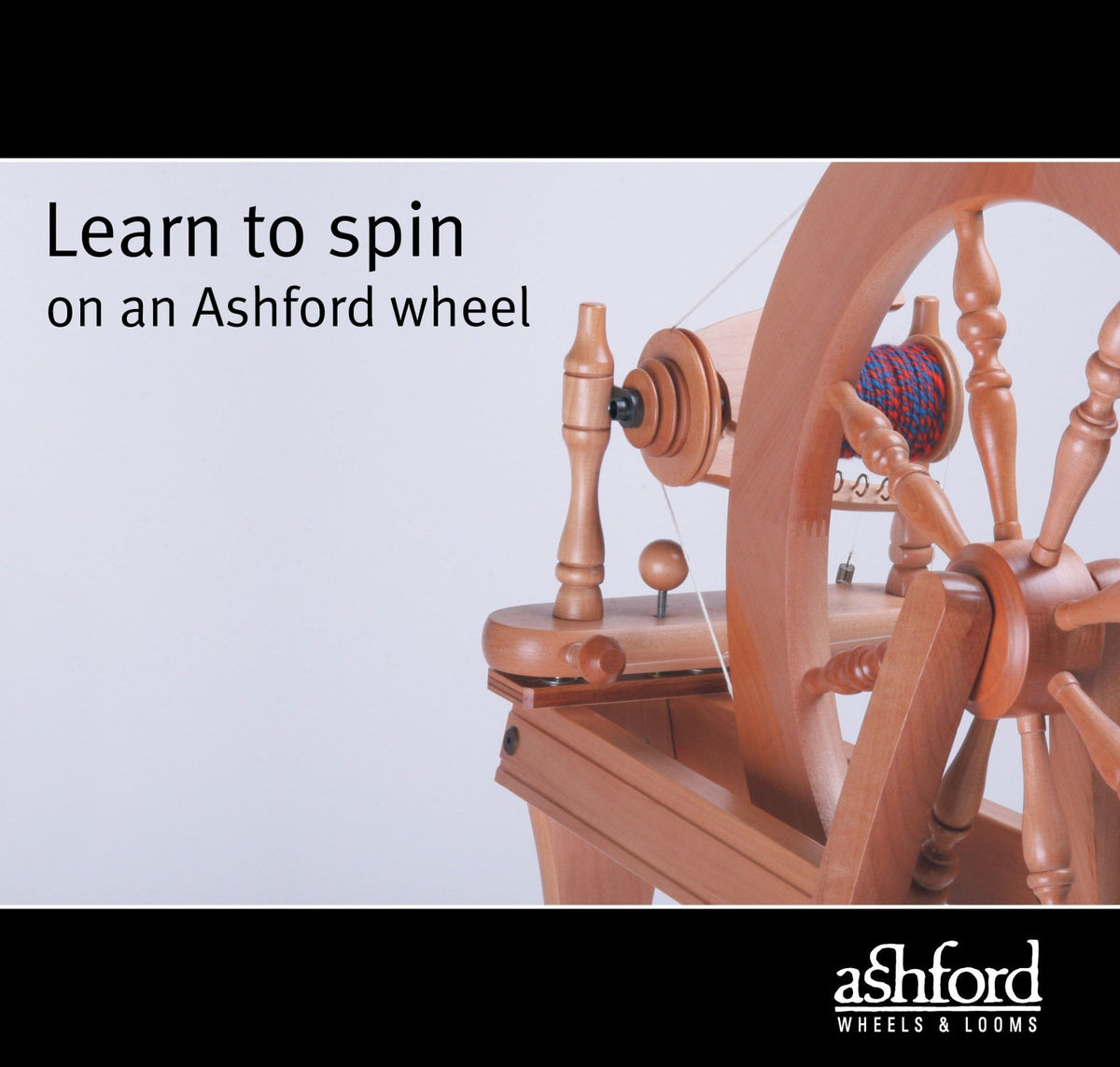 Ashford Booklet Learn To Spin On An Ashford Wheel - Mooroolbark Wool