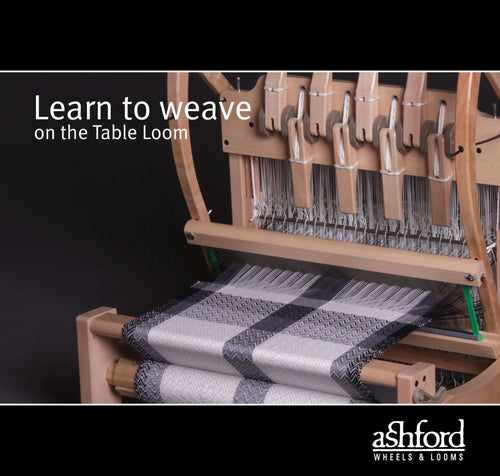 Ashford Booklet - Learn to Weave on the Table Loom LTWTL - Mooroolbark Wool
