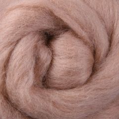 Ashford Corriedale Fibre Pack - 100gm Bag - Cookie - 018 - Mooroolbark Wool
