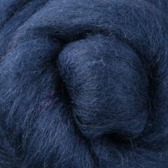 Ashford Corriedale Fibre Pack - 100gm Bag - Indigo - 041 - Mooroolbark Wool