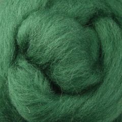 Ashford Corriedale Fibre Pack - 100gm Bag - Kiwi Fruit - 001 - Mooroolbark Wool