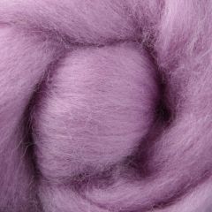 Ashford Corriedale Fibre Pack - 100gm Bag - Lavender - 034 - Mooroolbark Wool