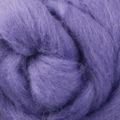 Ashford Corriedale Fibre Pack - 100gm Bag - Lilac - 044 - Mooroolbark Wool