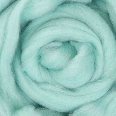 Ashford Corriedale Fibre Pack - 100gm Bag - Seafoam - 068 - Mooroolbark Wool