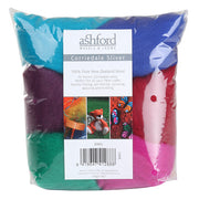 Ashford Corriedale Sliver Pack 7  Colour Jewel - 100gm CSPJE