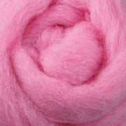 Ashford Corriedale Fibre 100g Pack - 040 Dyed  Sliver Candy floss - DSCF100