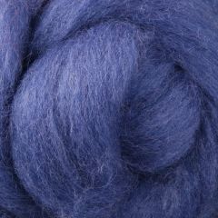 Ashford Corriedale Fibre 100g Pack - 013 Dyed  Sliver Blueberry Pie - DSBP100