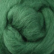 Ashford Corriedale Fibre 100g Pack - 001 Dyed  Sliver Kiwi Fruit - DSKF100