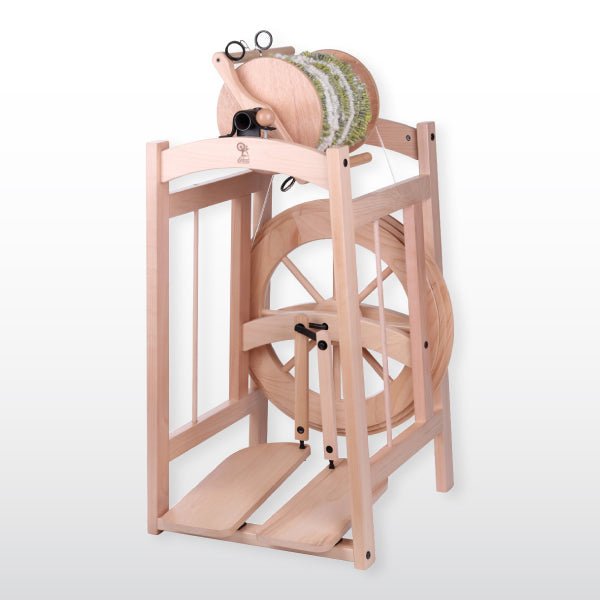 Ashford Country Spinner 2 Double Treadle - Natural CS2 - Mooroolbark Wool