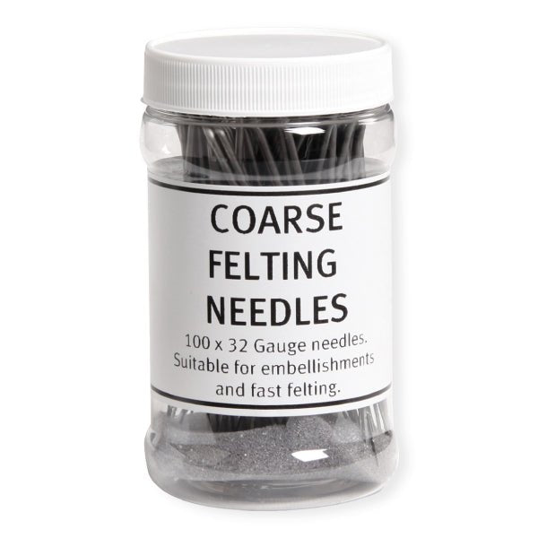 Ashford Felting Needles - Coarse 32 Gauge - FNC100 - Mooroolbark Wool