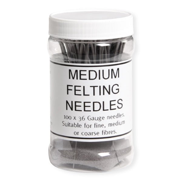 Ashford Felting Needles - Medium 36 Gauge - FN100 - Mooroolbark Wool