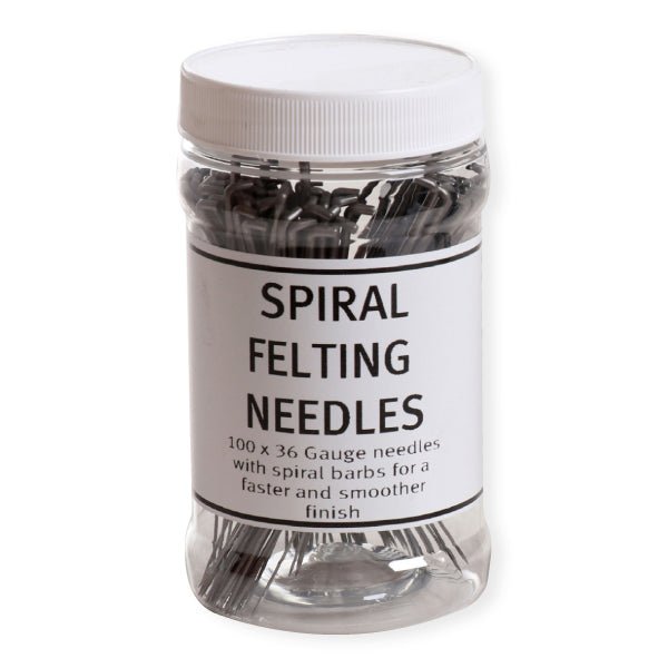 Ashford Felting Needles - Spiral - FNSP100 - Mooroolbark Wool