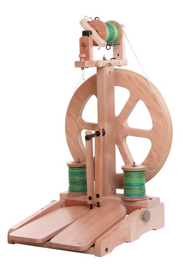 Ashford Kiwi 3 Spinning Wheel - Natural KSW3 - Mooroolbark Wool