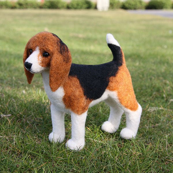 Ashford Needle Felting Kits - Beagle NFKB - Mooroolbark Wool