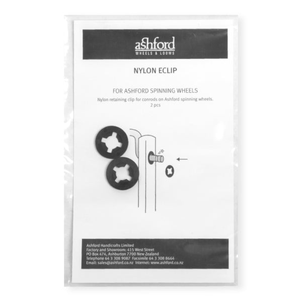 Ashford Nylon Retaining Clip ECLIPP - Mooroolbark Wool