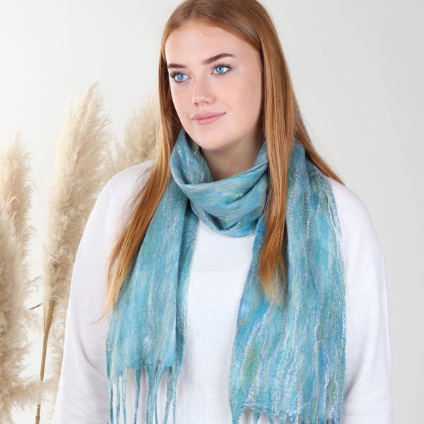 Ashford Silk Merino Fibre Packs & Scarf Kits