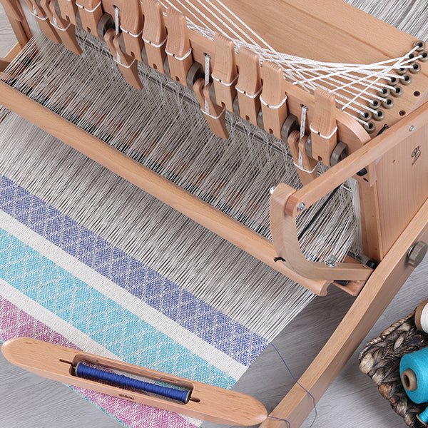 Ashford Sixteen Shaft Table Loom with Shuttle Race - TLSS6 - Mooroolbark Wool